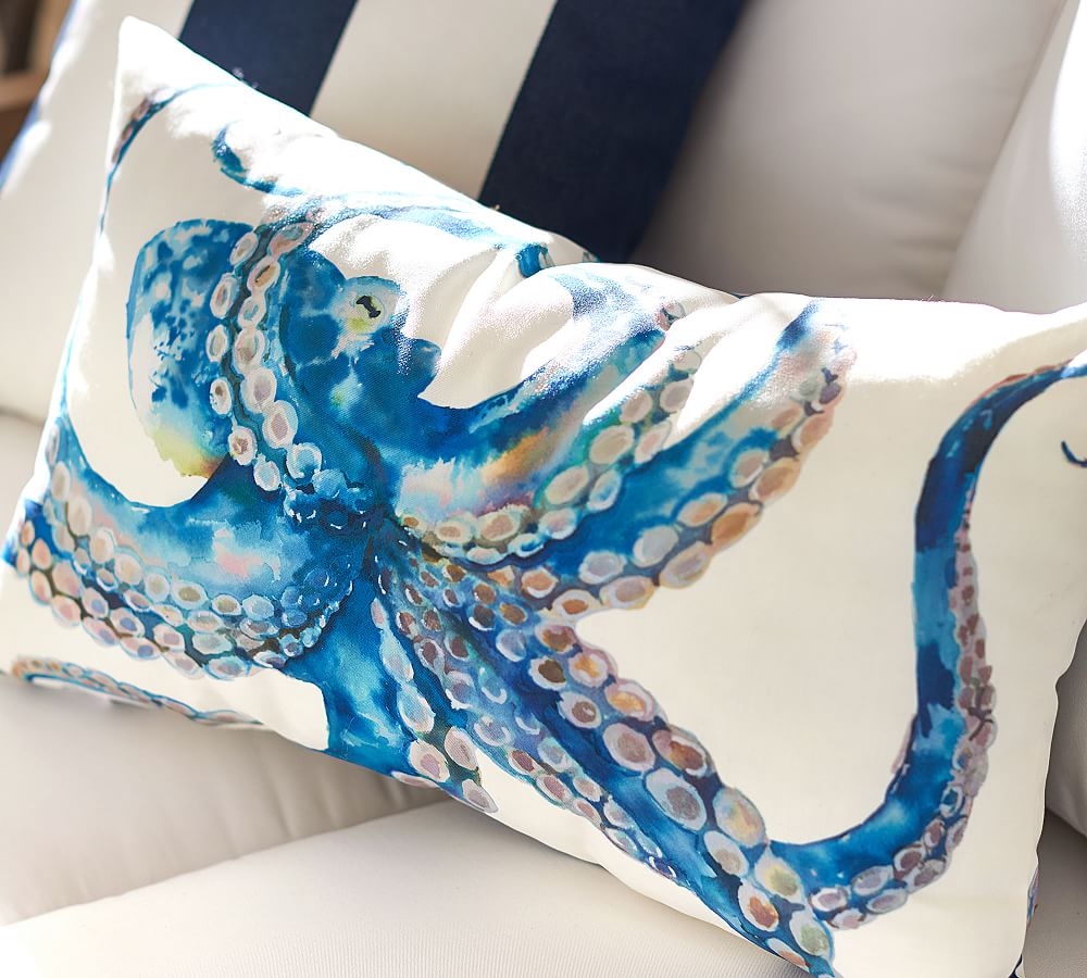 Pottery barn octopus top pillow