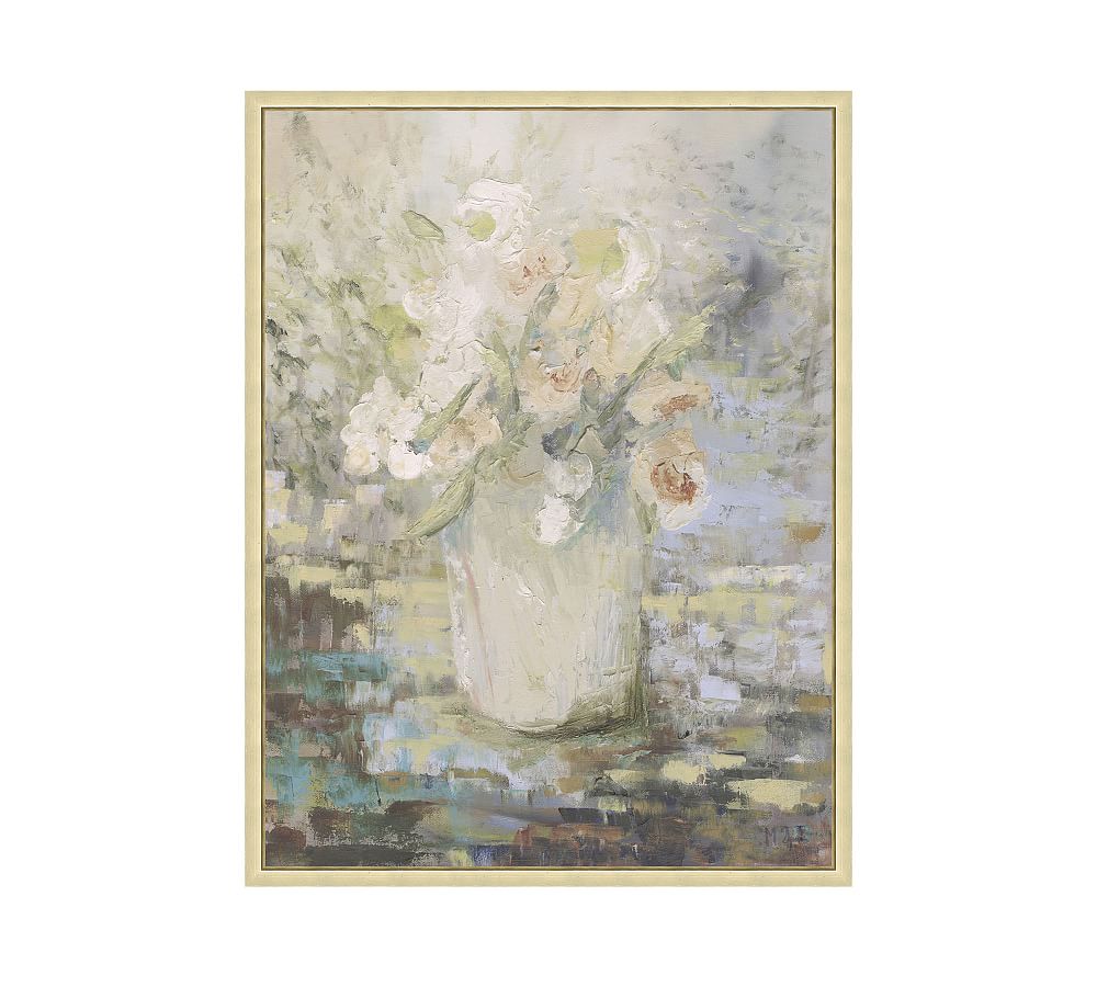 Bouquet Chic Framed Canvas