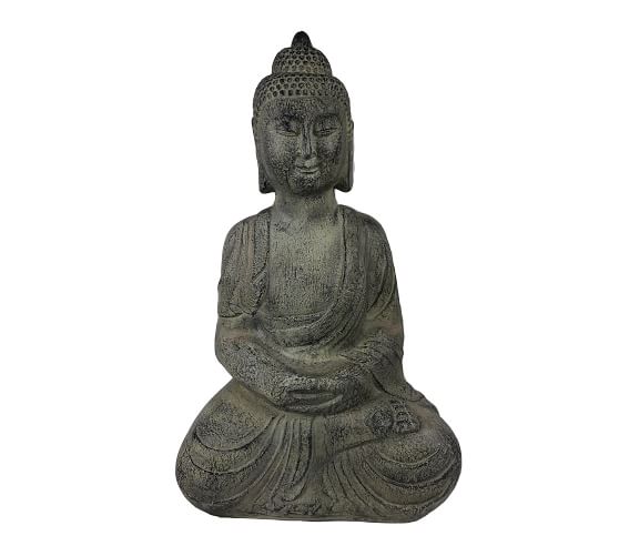 Sitting Buddha Garden Object | Pottery Barn