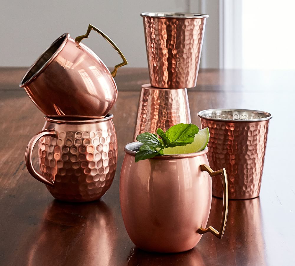 Moscow Mule Copper Mugs Drinkware Pottery Barn