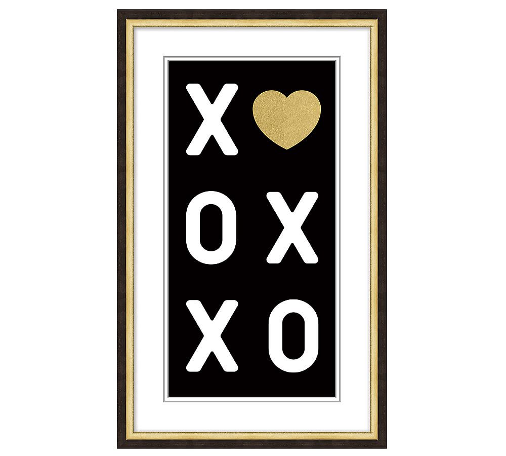 XO Heart Chart Print