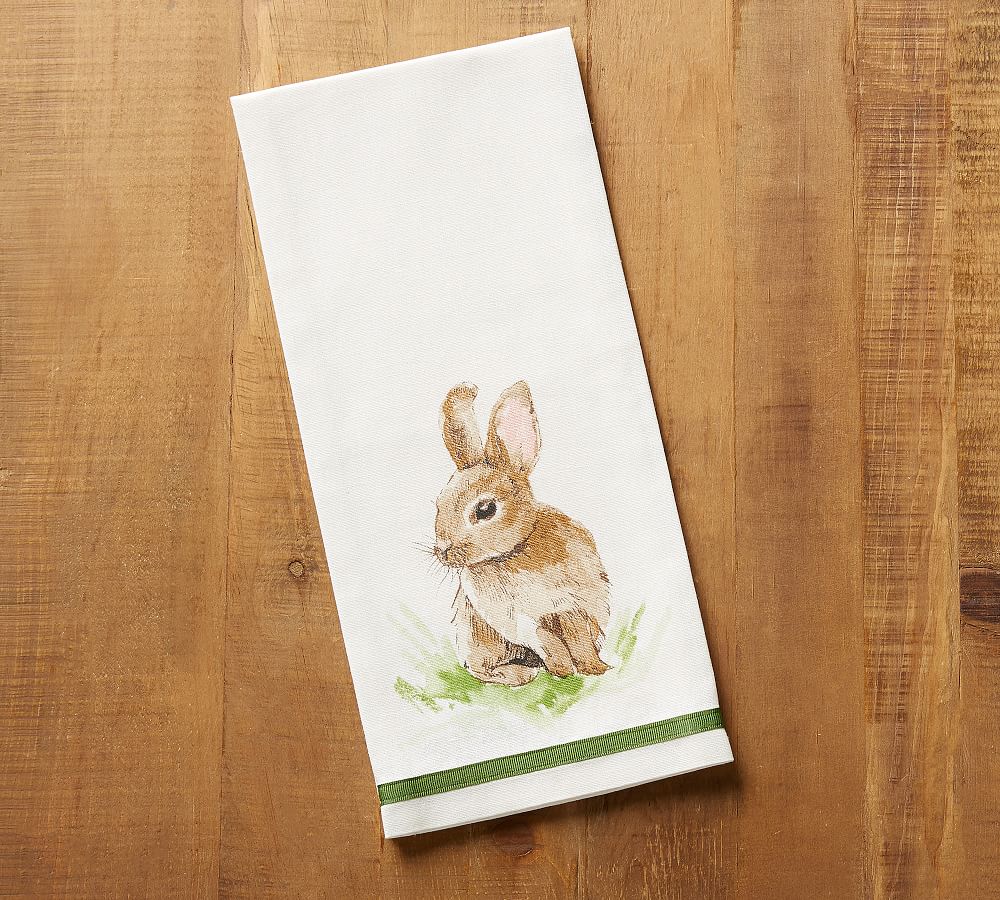 Pasture Bunny Kitchen Towel