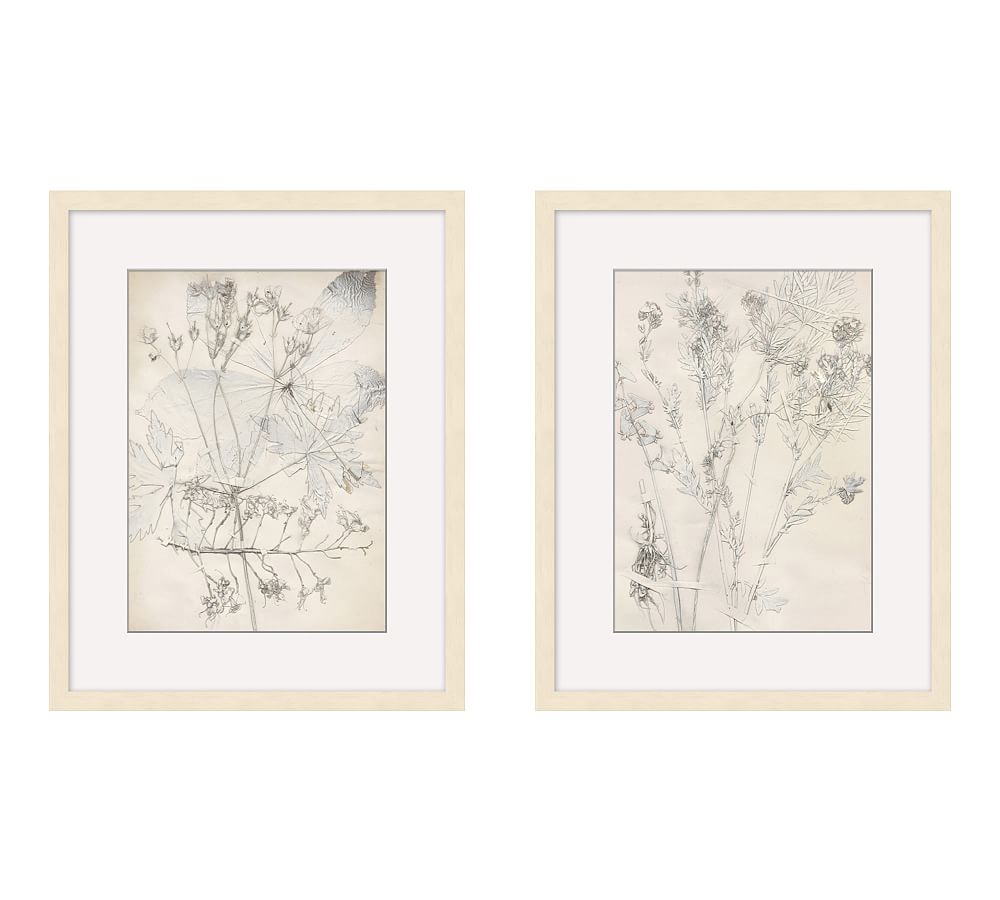 Ivory Foliage Prints