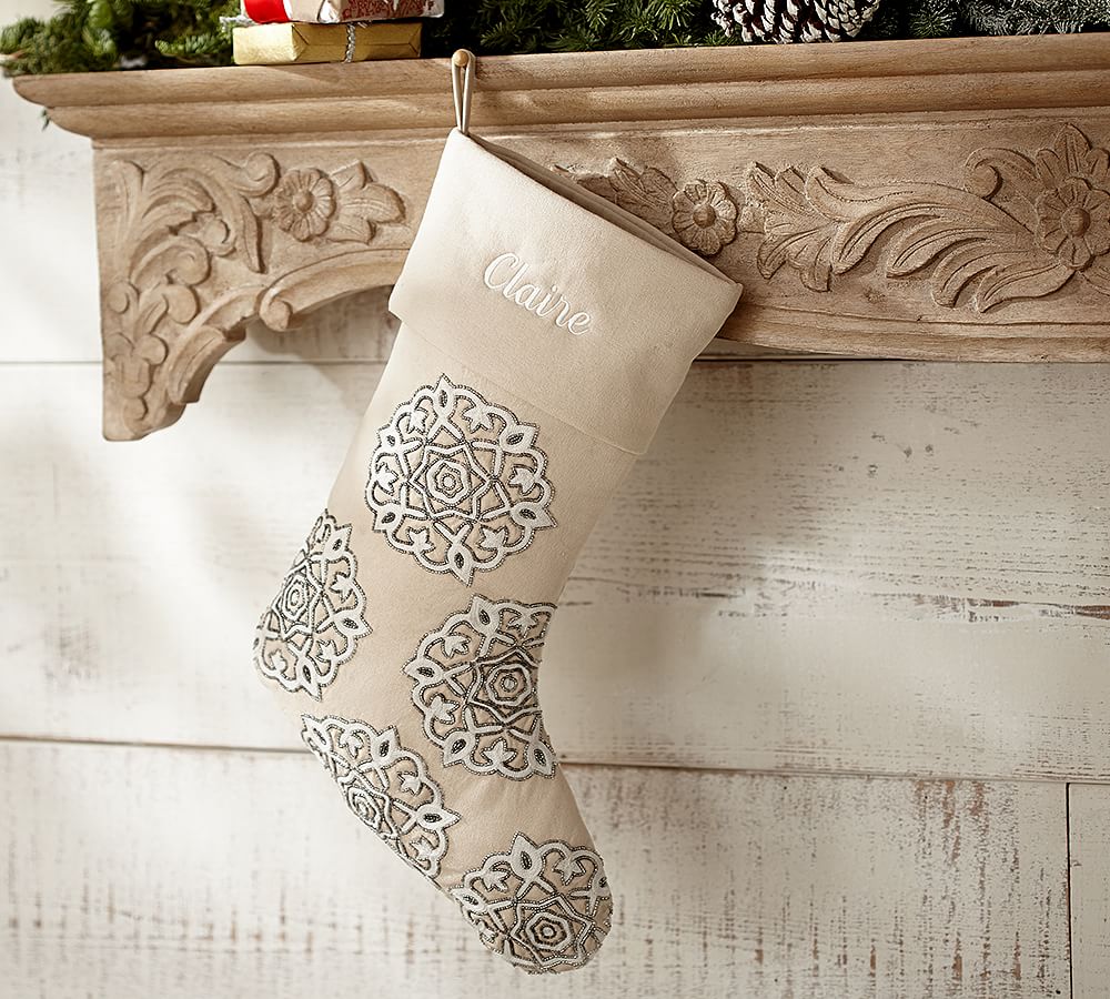 Gold &amp; Silver Stocking