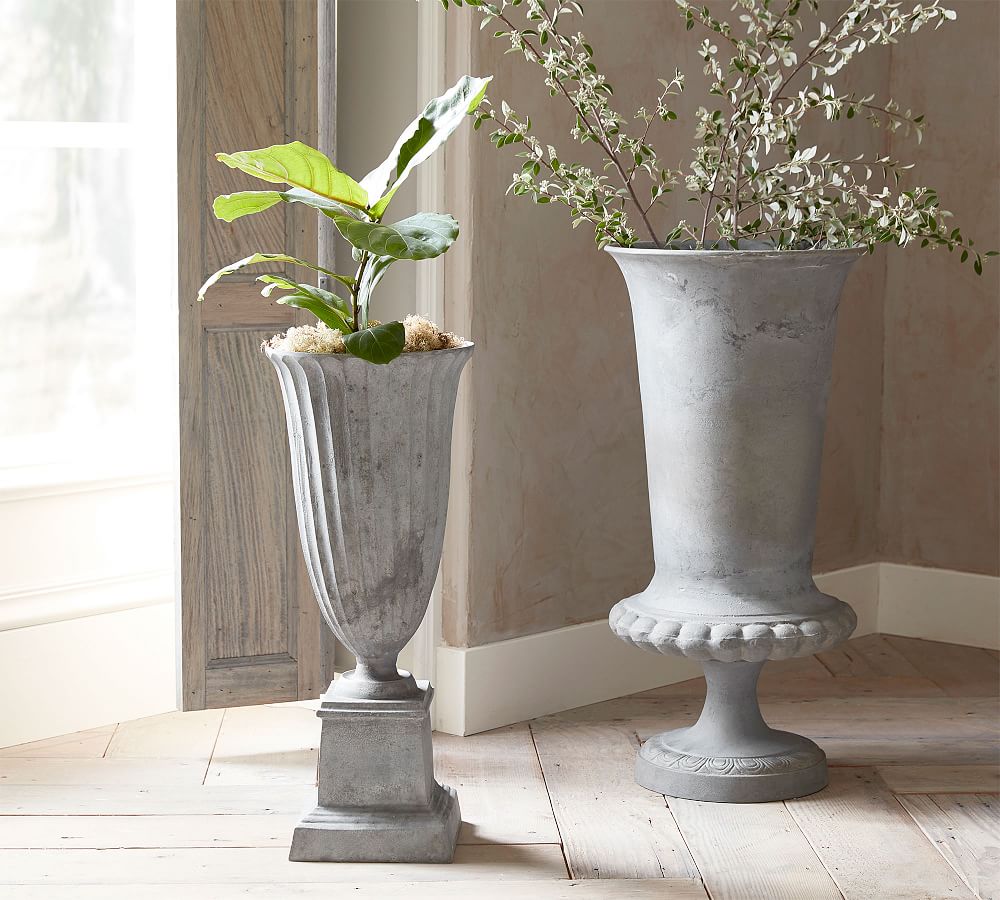 Camille Metal Outdoor Planters