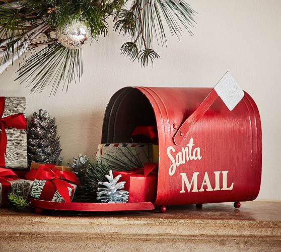 Santa Mailbox Decorative Objects Pottery Barn