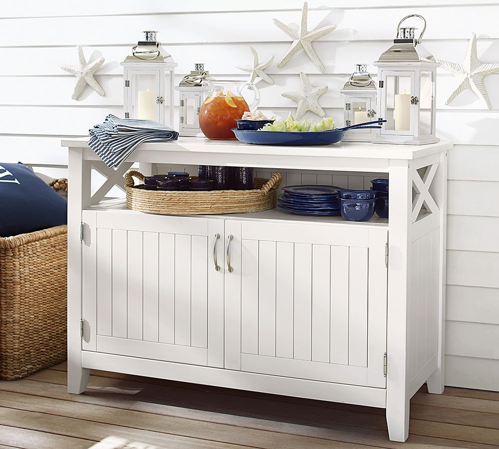 Hampstead Painted Buffet, White