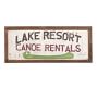 Canoe Rental Sign