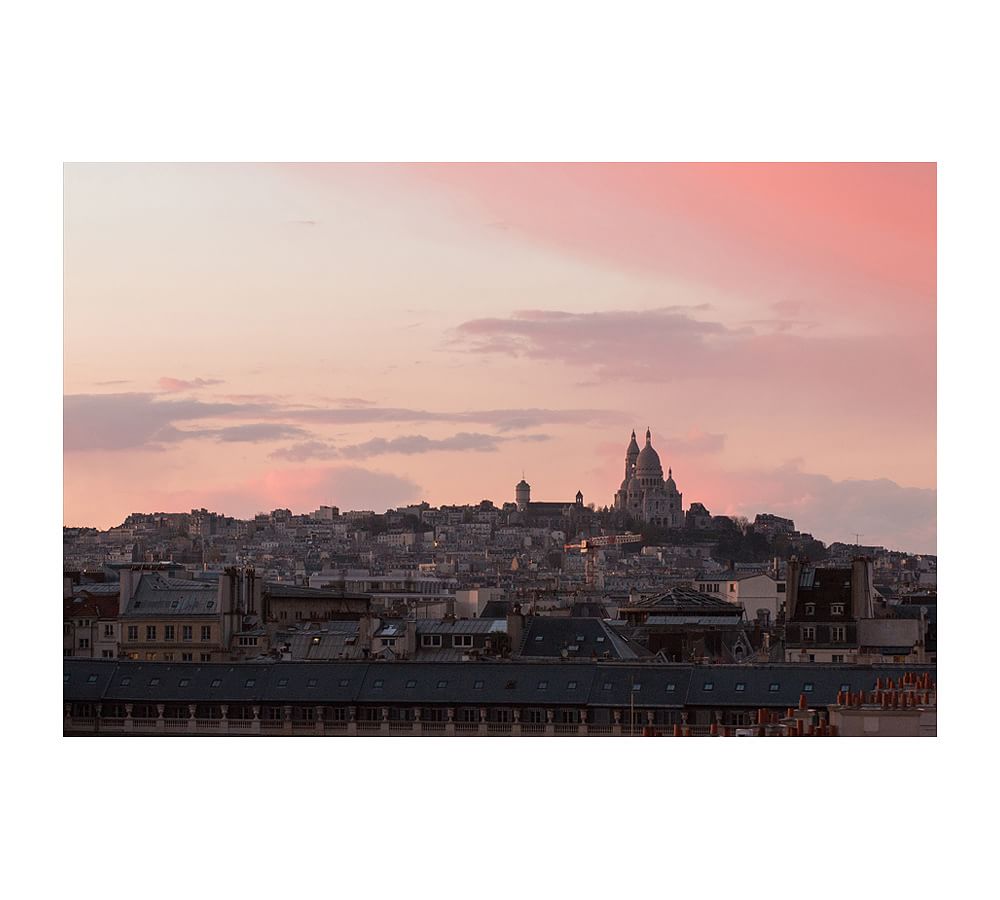 Montmartre Sunset Framed Print by Rebecca Plotnick