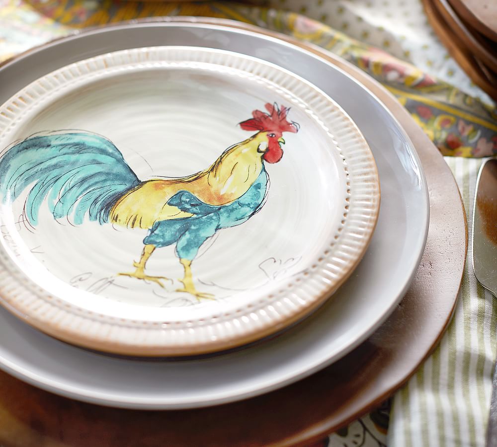 Pottery shop barn plates