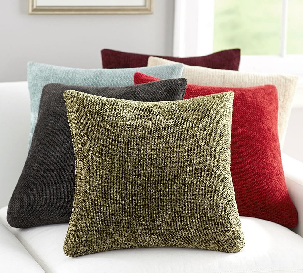 Rayon Chenille Pillow Cover