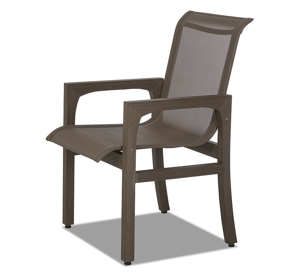 Tropez Faux Teak Dining Chair, Set of 2, Shadow
