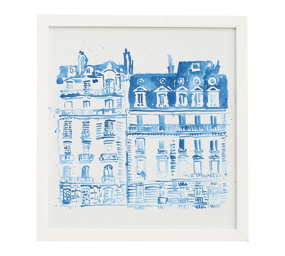 Parisian Architecture Framed Print