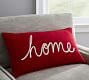 Home Embroidered Lumbar Decorative Pillow Cover | Pottery Barn