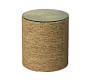 Dixon Round Seagrass End Table (18&quot;)