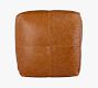 Gaona Leather Pouf