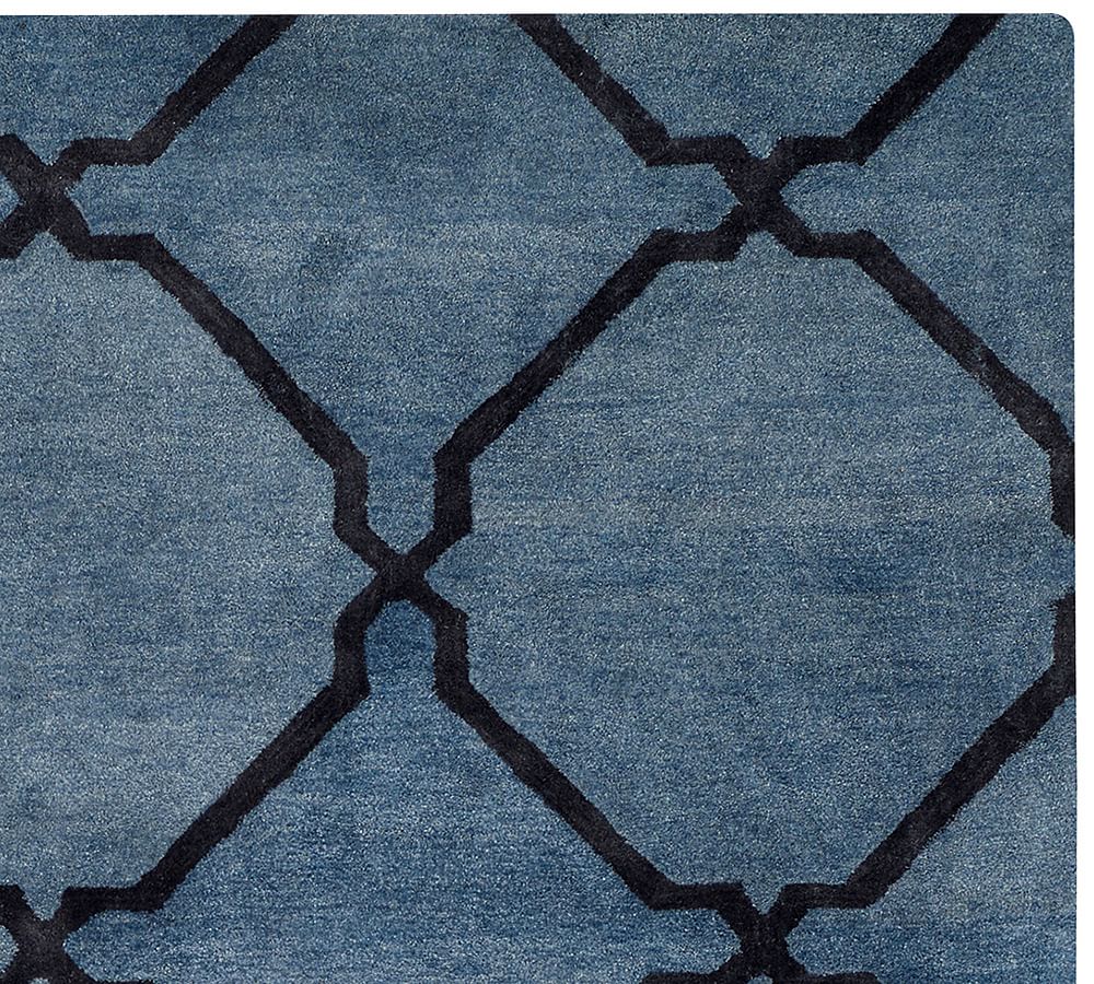 Tonal Tile Tufted Rug Swatch