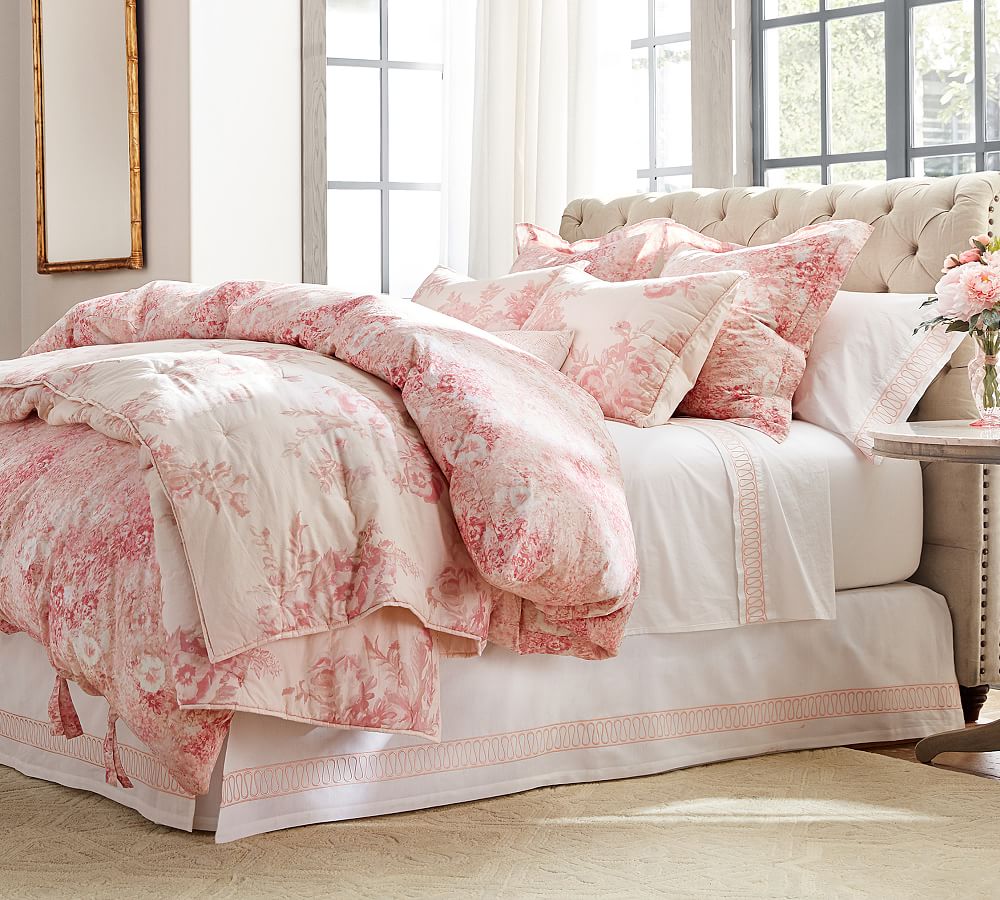 GC GAVENO CAVAILIA Reversible Duvet Quilt Double, Arches-blush