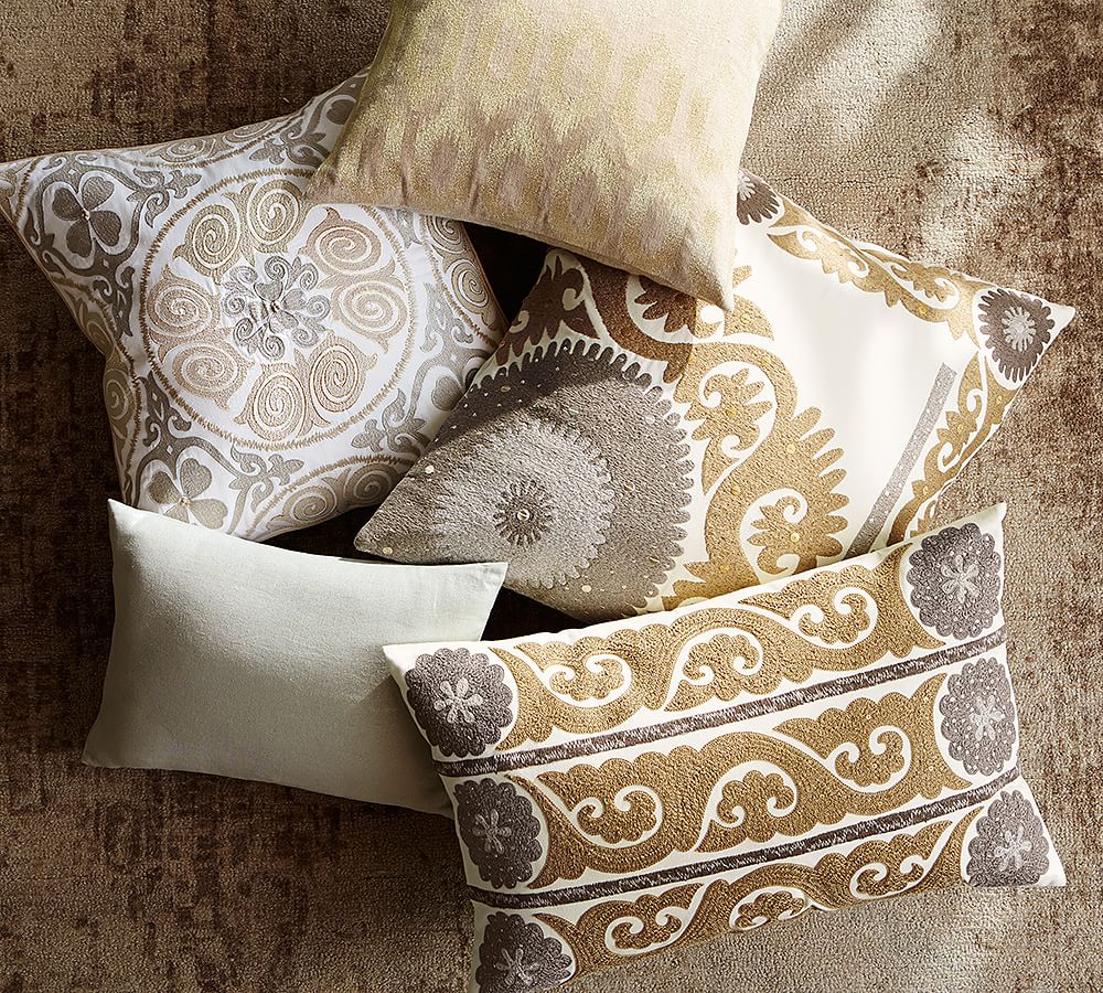 Pottery barn sale suzani pillow