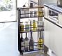 Tower Slim Rolling Storage Cart with Handle