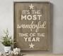 It's the Most Wonderful Time of the Year Sign - Grey