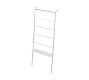 Yamazaki Steel Leaning Ladder Rack with Shelf
