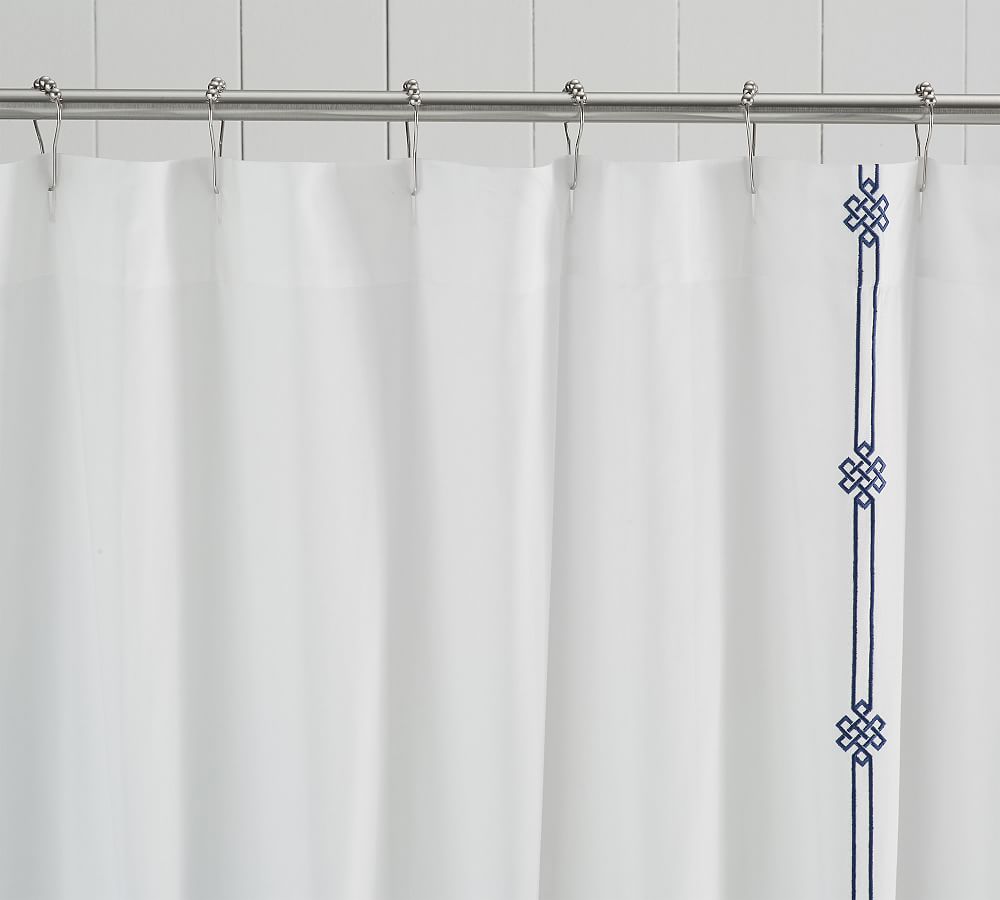 Emilia Organic Shower Curtain