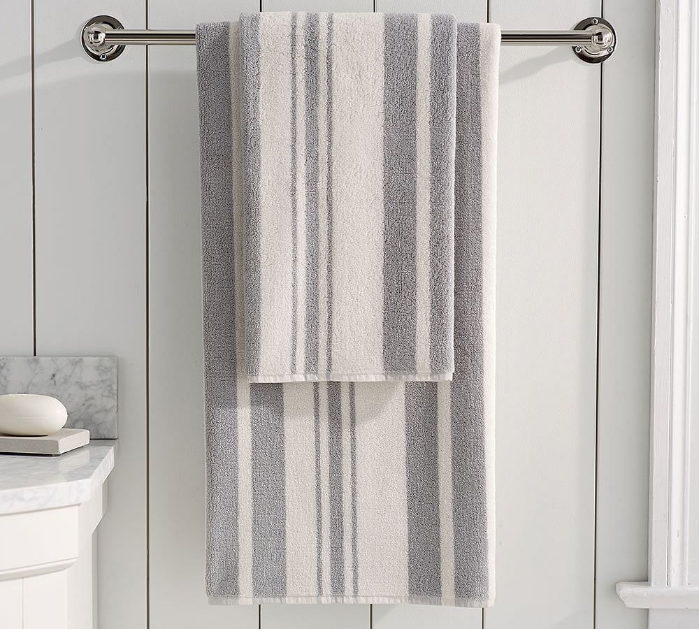 Morning Stripe Organic Towel