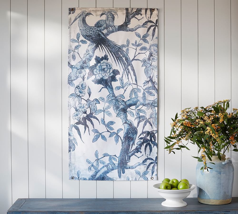 Wall Hanging Canvas - Blue Bird