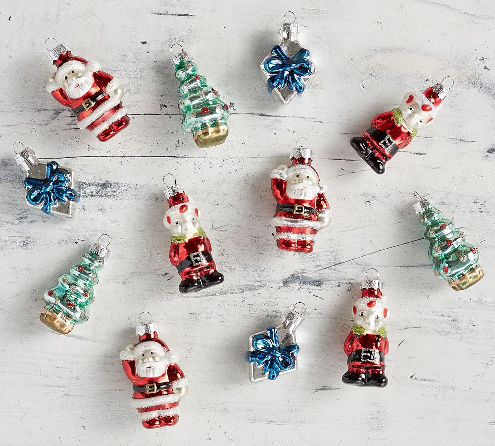 Mercury Mini Santa's Workshop Ornament Set