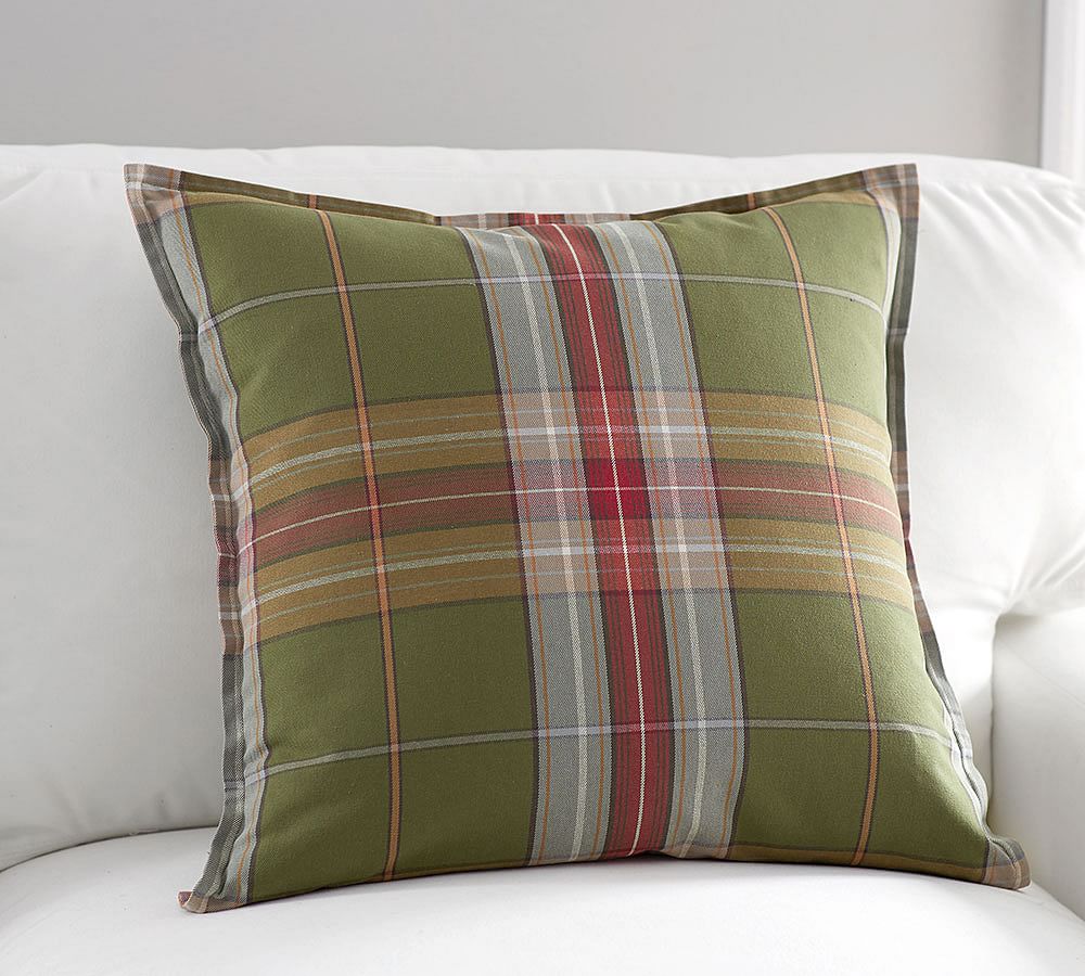 Charles Plaid Pillow Cover