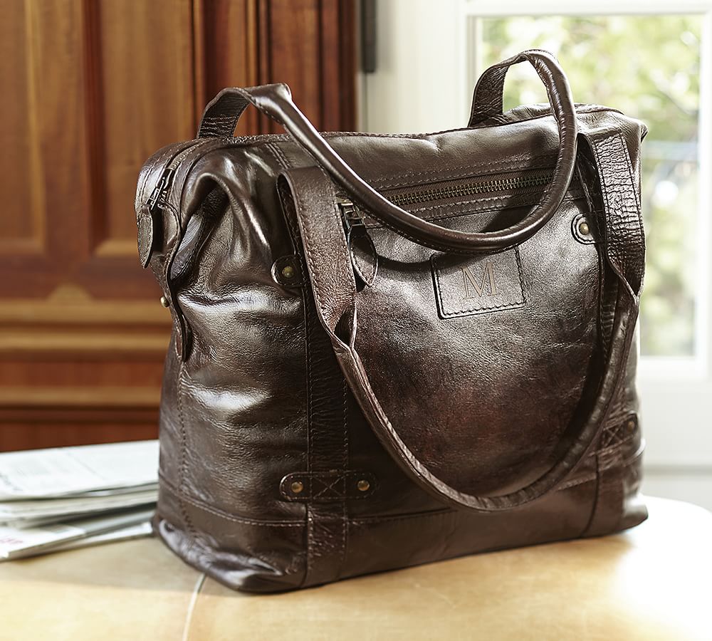 Saddle Leather Tote Bag