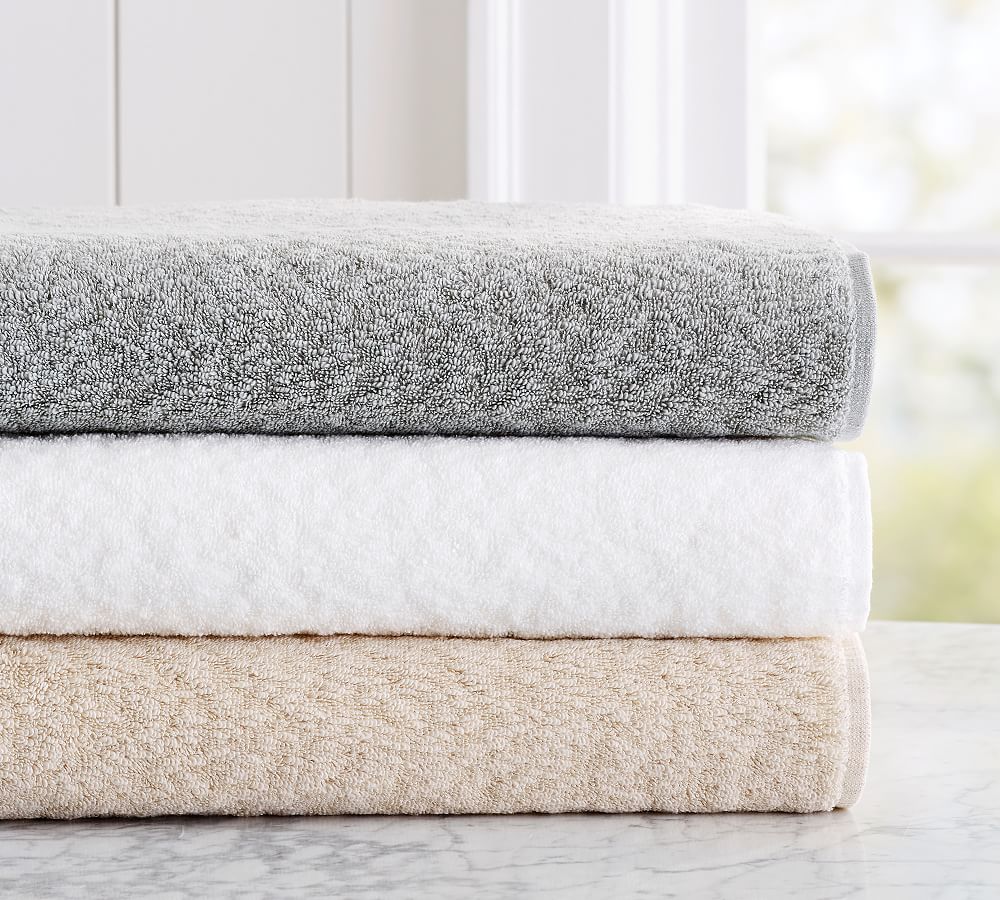 Textured Cotton Linen Towel