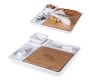 NFL Bamboo Serving Tray &amp; Cheese Knives Set