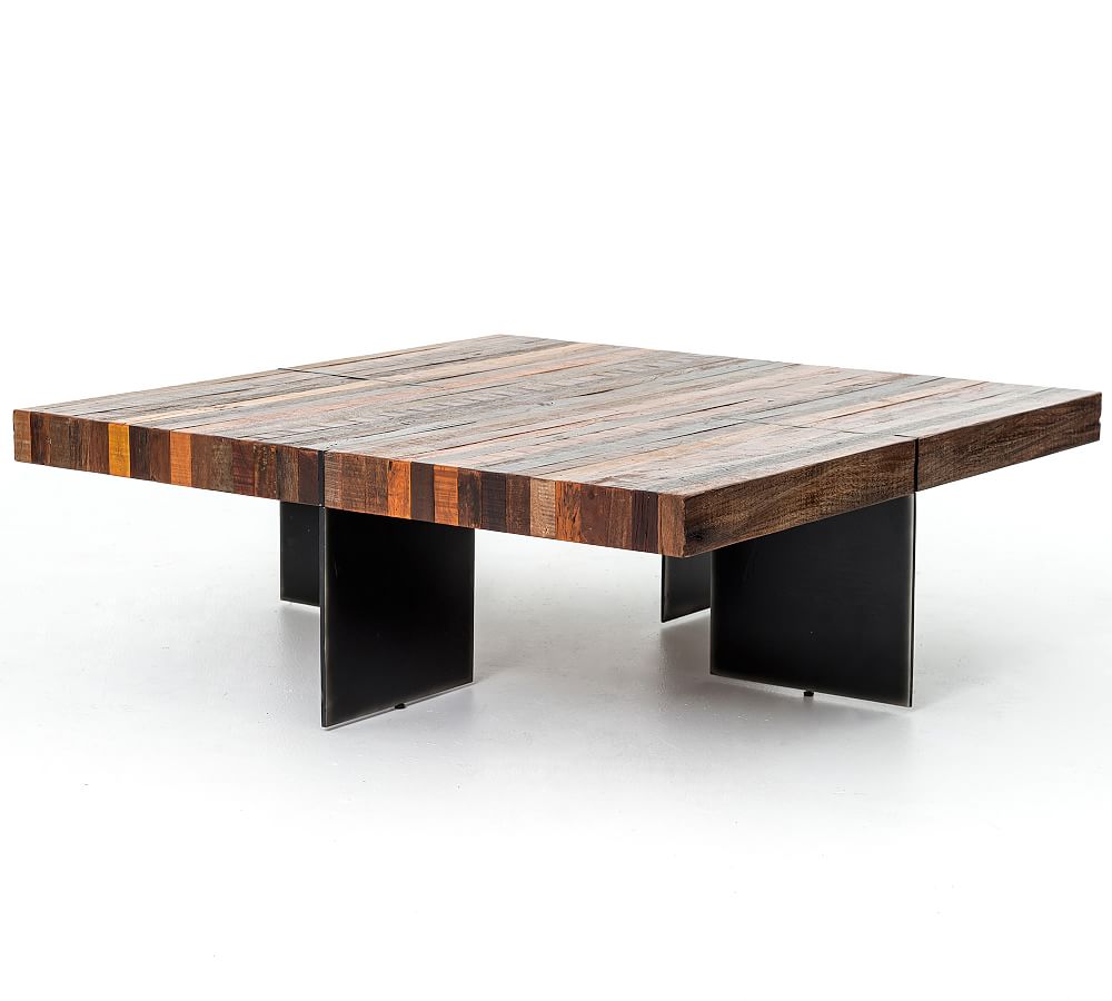 Langton Square Reclaimed Wood Coffee Table