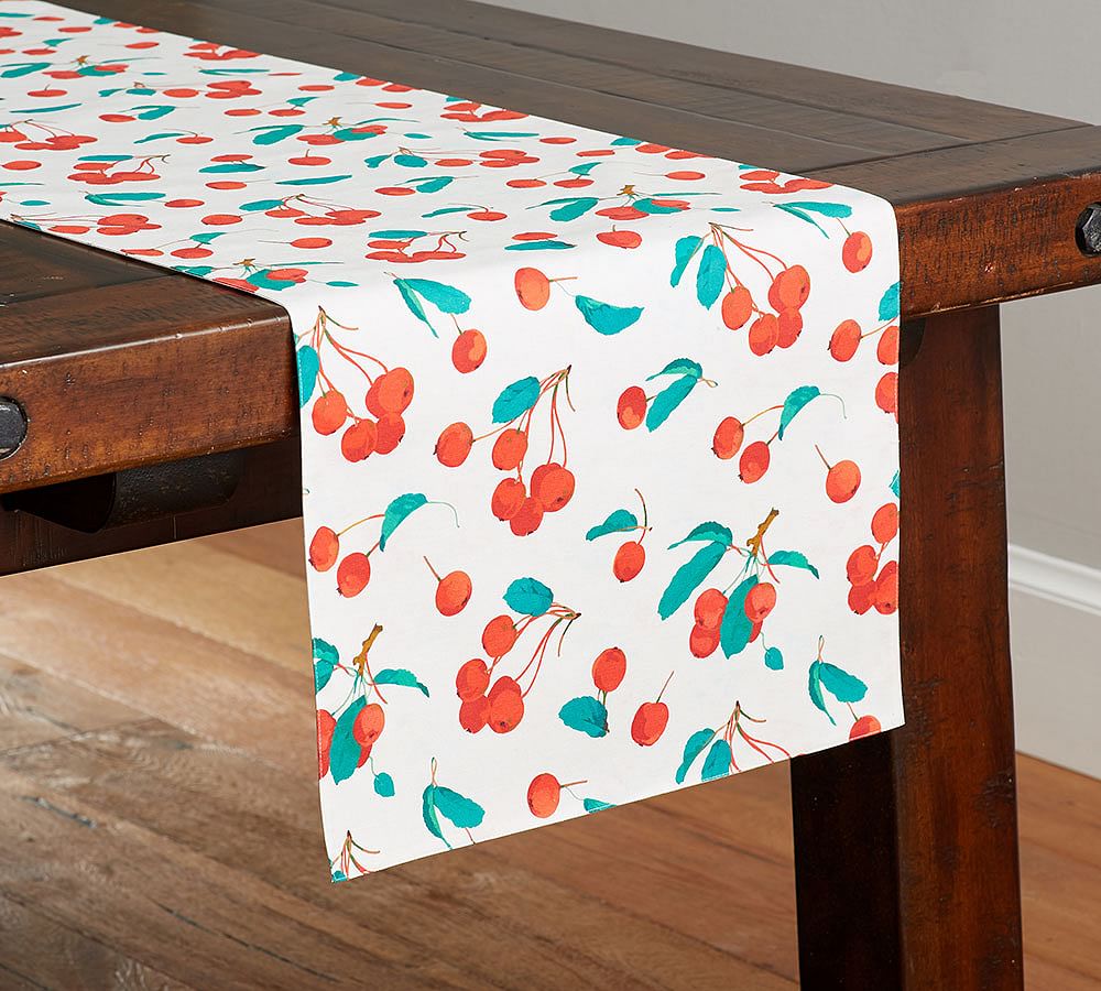 Painted Cherry Table Runner