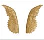 Golden Carved Wood Wings