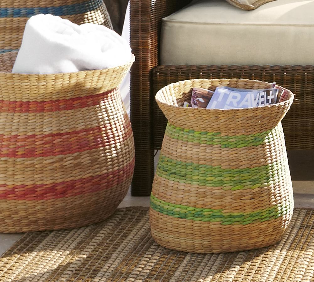 Striped Basket Collection