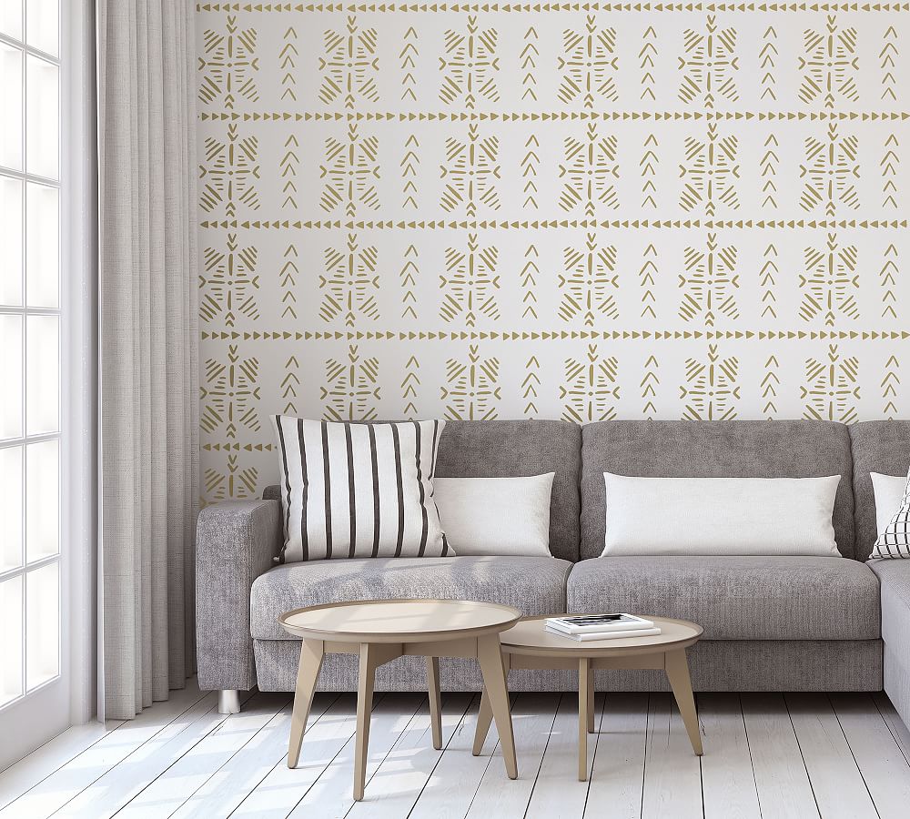 Mud Pattern #1 Removable Wall Decal
