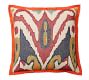 Lafayette Ikat Decorative Pillow Cover | Pottery Barn