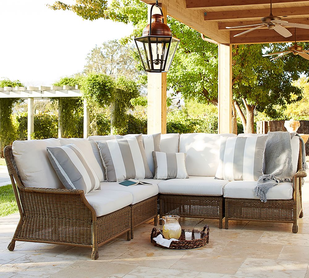 Build Your Own - Saybrook All-Weather Wicker Sectional Components