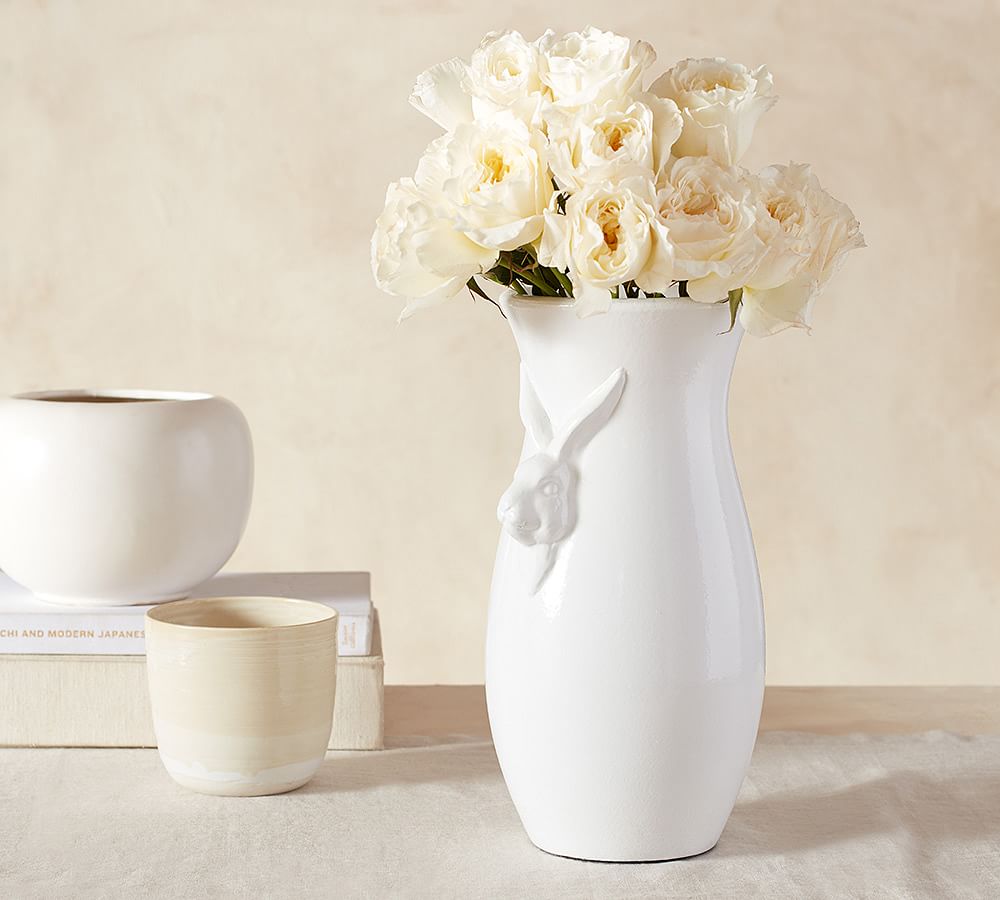 Ceramic Bunny Vase