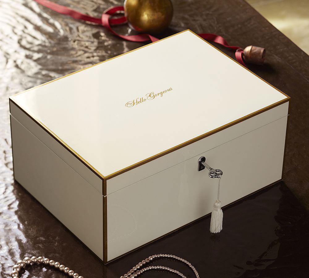 Hello Gorgeous Lacquer Jewelry Box