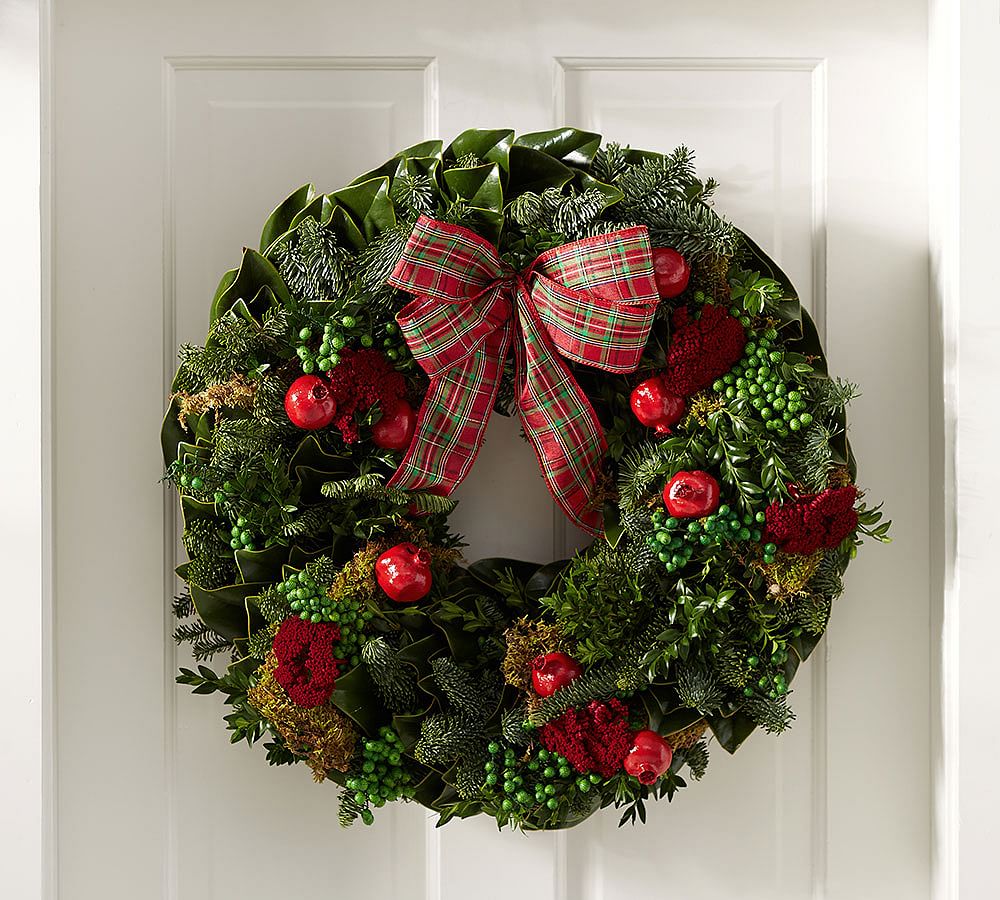 Fresh English Holiday Wreath