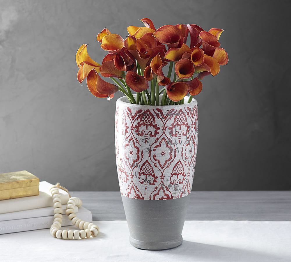 Lucia Patterned Vase