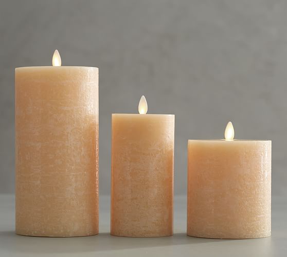 Premium Flicker Flameless Candles Amber Pottery Barn