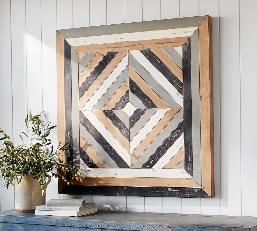 Planked Wood Wall Art