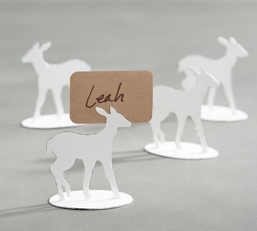 Stag Place Card Holders, Set of 4
