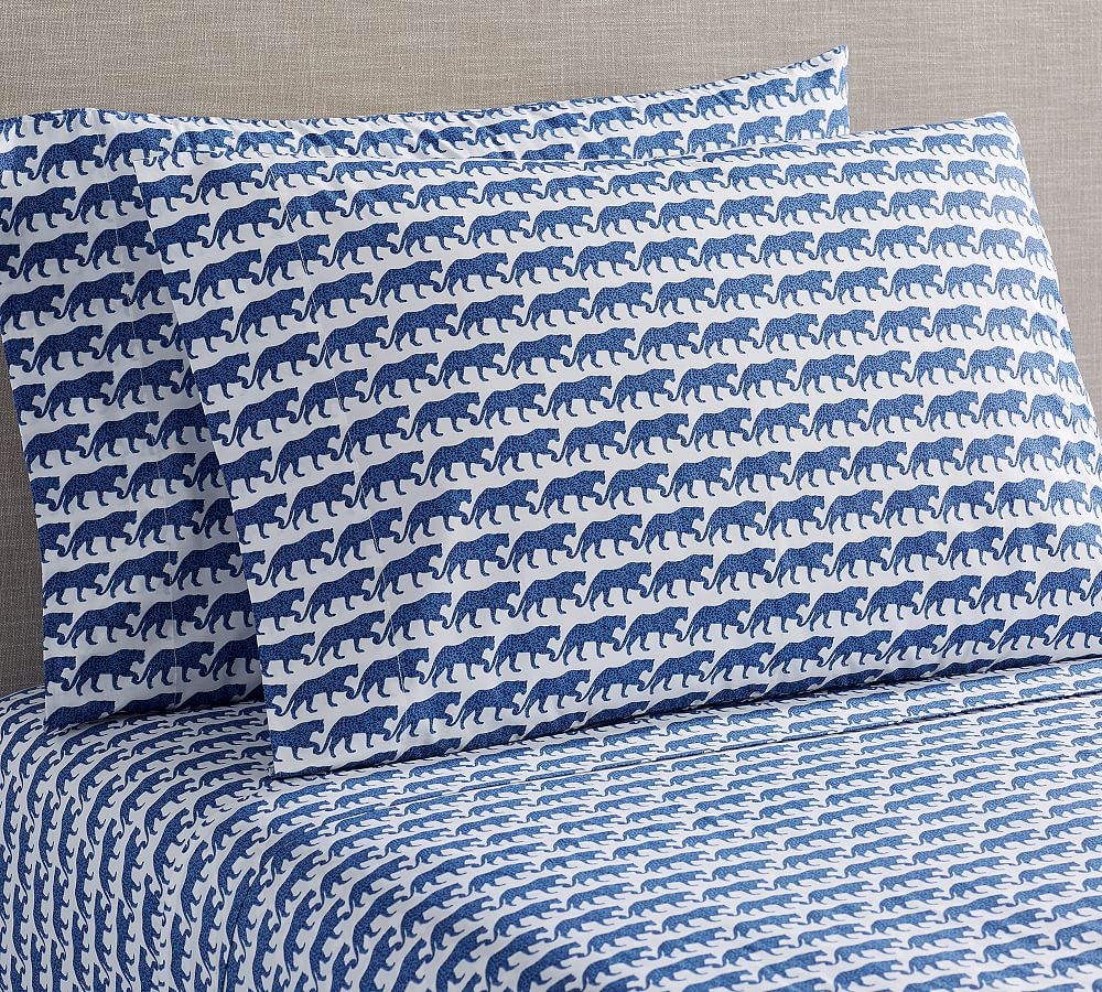 Leopard Print Cotton Pillowcases
