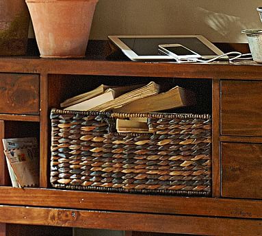 Olivia Havana Organizer Basket | Pottery Barn